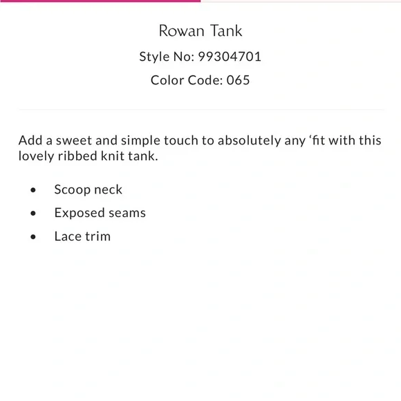 Free people we the free Rowan tank M - Picture 6 of 6